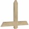 Ekena Millwork Eugene Rough Sawn Timber Gable Bracket, Douglas Fir, 36"W x 24"H x 2"D x 4"F, 16/12 Pitch GBW036X24X0204EUG00RDF - alternate 2
